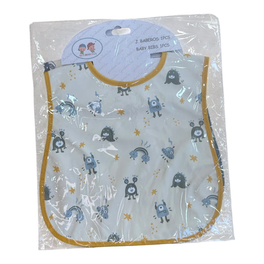 Babero impermeable amarillo